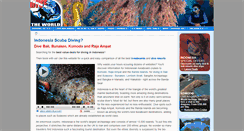 Desktop Screenshot of divetheworldindonesia.com